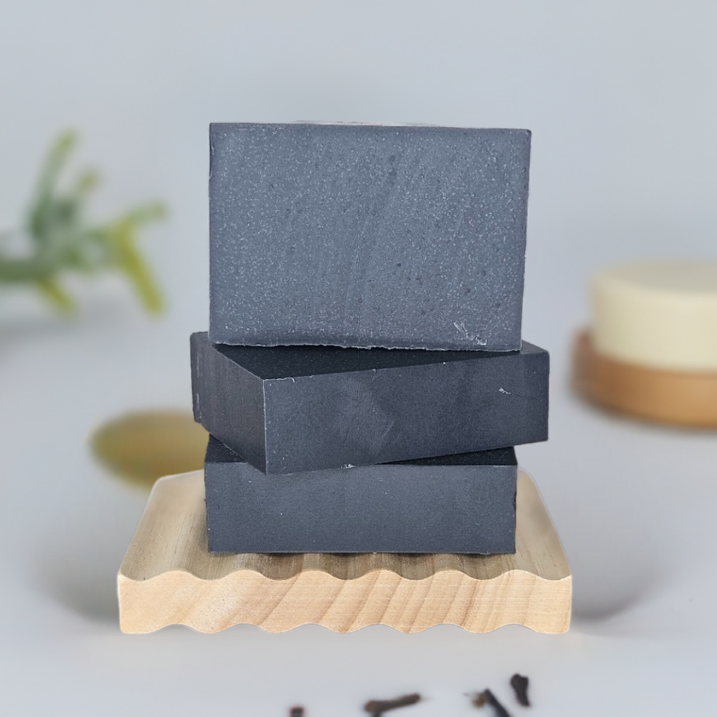 Soap Bar - Detoxifying Charcoal, Tea Tree & Eucalyptus