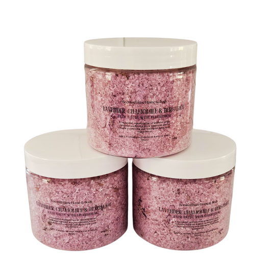 Bath Salts - Lavender, Chamomile & Bergamot