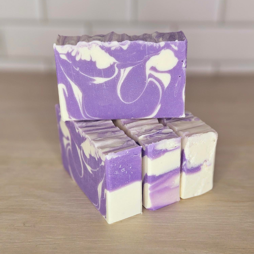 Soap Bar -Lavender Marble